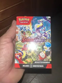 Scarlet & Violet Base Set Booster Bundle Pokemon TCG - Brand New and Sealed - Image 1
