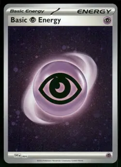 Basic Psychic Energy (Cosmos Holo) 005 Common Holo NM Pokemon SVE: Scarlet & Vio - Image 1
