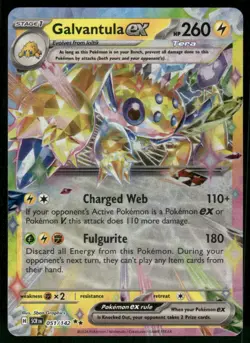 Galvantula ex - 051/142 Double Rare Holo NM Pokemon SV07: Stellar Crown - Image 1