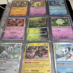Pokemon Vintage Binder 1999 with Modern Cards - Image 2