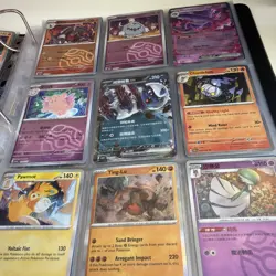 Pokemon Vintage Binder 1999 with Modern Cards - Image 4