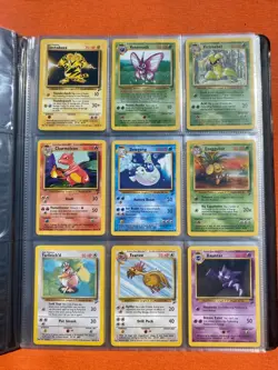Base Set 2 - Pokemon Cards Binder Bundle - Vintage 1999 WOTC - No Duplicates - Image 1