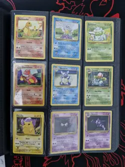 Vintage Pokemon Card Binder X360 Cards Base Set- Fossil - Jungle - Team Rocket - Image 1