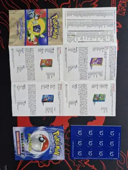 Vintage Pokemon Card Binder X360 Cards Base Set- Fossil - Jungle - Team Rocket - Image 2