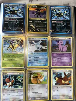 Vintage Pokemon Binder Collection 90 Cards - Image 1