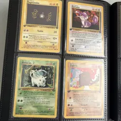 160 Card Pokemon Binder Charizards Dragonite Blastoise Vintage And New Cards - Image 2