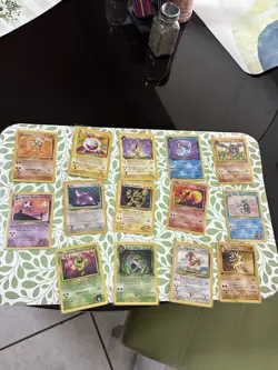 Pokemon Cards Bulk 180 Cards Vintage Base Jungle Fossil Neo Gym And 1999 Binder! - Image 1