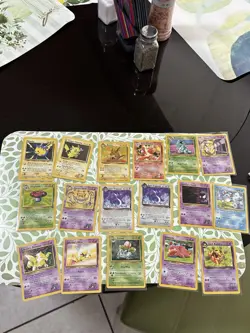 Pokemon Cards Bulk 180 Cards Vintage Base Jungle Fossil Neo Gym And 1999 Binder! - Image 4