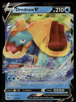 Drednaw V 14/73 Ultra Rare Holo NM Pokemon Champion's Path - Image 1