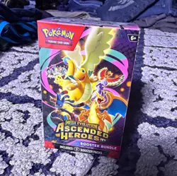 Pokemon TCG Mega Evolution: Ascended Heroes Booster Bundle Box 6 Packs - Image 1