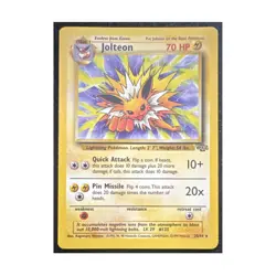 Jolteon 20/64 Pokemon Jungle Rare Stage 1 70 HP 1999 Vintage Card Regular✨💎💯 - Image 1