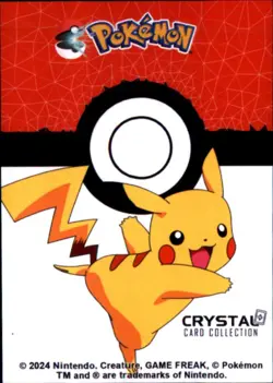 Pokemon Crystal Card Collection Set #018 Pidgeotto Cracked Ice Holo - Image 2