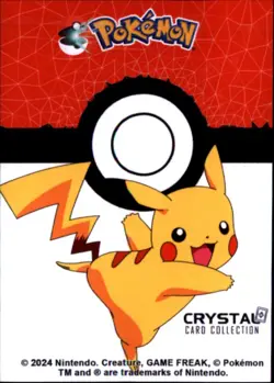 Pokemon Crystal Card Collection Set #134 Vaporeon Cracked Ice Holo - Image 2