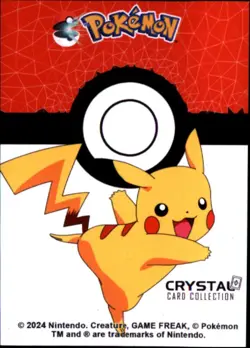 Pokemon Crystal Card Collection Set #124 Jynx Cracked Ice Holo Foil - Image 2