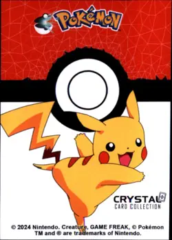 Pokemon Crystal Card Collection Set #008 Wartortle Cracked Ice Holo Foil - Image 2