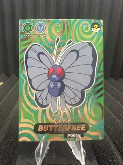 Shadow Butterfree #12 - Gold Holo - Crystal Collection 2024 - Pokemon Card - Image 1