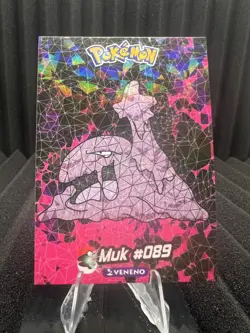 Muk #89 - Cracked Ice Holo - Crystal Collection 2024 - Pokemon Card - Image 1