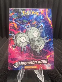 Magneton #82 - Cracked Ice Holo - Crystal Collection 2024 - Pokemon Card - Image 1
