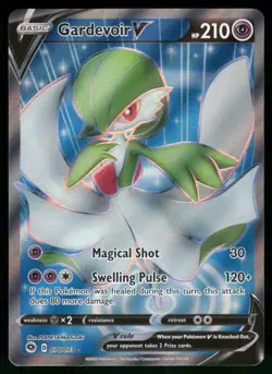 Gardevoir V (Full Art) 70/73 Ultra Rare Holo NM Pokemon Champion's Path - Image 1