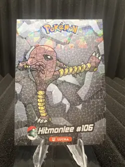 Hitmonlee #106 - Cracked Ice Holo - Crystal Collection 2024 - Pokemon Card - Image 1