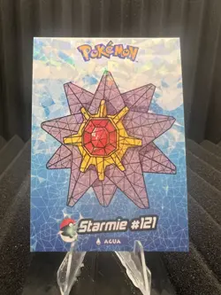 Starmie #121 - Cracked Ice Holo - Crystal Collection 2024 - Pokemon Card - Image 1