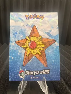 Staryu #120 - Cracked Ice Holo - Crystal Collection 2024 - Pokemon Card - Image 1