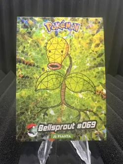 Bellsprout #69 - Cracked Ice Holo - Crystal Collection 2024 - Pokemon Card - Image 1