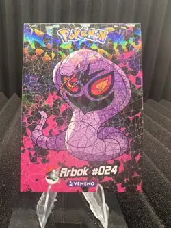 Arbok #24 - Cracked Ice Holo - Crystal Collection 2024 - Pokemon Card - Image 1