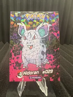Nidoran #29 - Cracked Ice Holo - Crystal Collection 2024 - Pokemon Card - Image 1