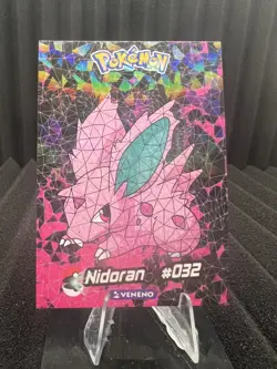 Nidoran #32 - Cracked Ice Holo - Crystal Collection 2024 - Pokemon Card - Image 1
