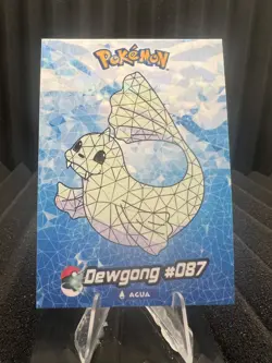 Dewgong #87 - Cracked Ice Holo - Crystal Collection 2024 - Pokemon Card - Image 1