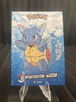 Wartortle #8 - Cracked Ice Holo - Crystal Collection 2024 - Pokemon Card - Image 1
