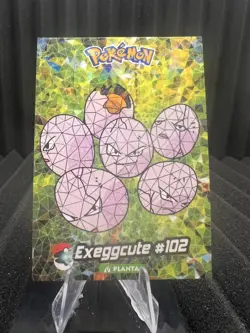 Exeggcute #102 - Cracked Ice Holo - Crystal Collection 2024 - Pokemon Card - Image 1