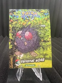 Venonat #48 - Cracked Ice Holo - Crystal Collection 2024 - Pokemon Card - Image 1