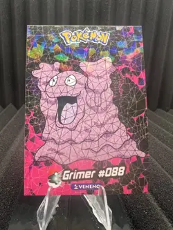 Grimer #88 - Cracked Ice Holo - Crystal Collection 2024 - Pokemon Card - Image 1