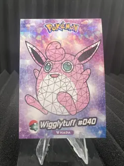 Wigglytuff #40 - Cracked Ice Holo - Crystal Collection 2024 - Pokemon Card - Image 1