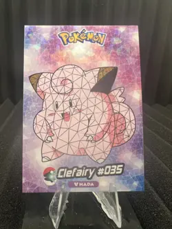 Clefairy #35 - Cracked Ice Holo - Crystal Collection 2024 - Pokemon Card - Image 1