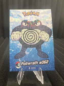 Poliwrath #62 - Cracked Ice Holo - Crystal Collection 2024 - Pokemon Card - Image 1