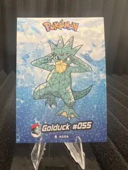 Golduck #55 - Cracked Ice Holo - Crystal Collection 2024 - Pokemon Card - Image 1