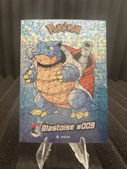 Blastoise #9 - Cracked Ice Holo - Crystal Collection 2024 - Pokemon Card - Image 1
