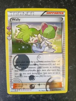 Wally RC27/RC32 Radiant Collection XY Generations HOLO Shiny Pokemon Card MP - Image 2