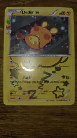 Dedenne RC10/RC32 Generations Radiant Collection Pokemon Card - Image 1