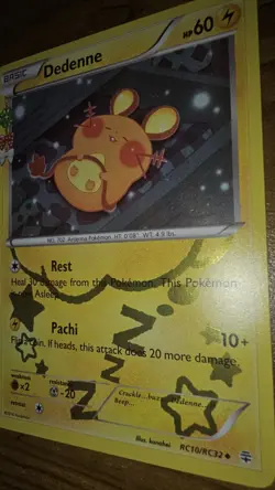 Dedenne RC10/RC32 Generations Radiant Collection Pokemon Card - Image 4