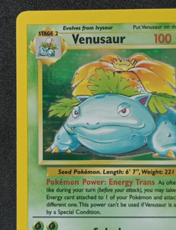 Pokemon TCG Venusaur 18/110 Legendary Collection Holo Rare Card Vintage WOTC LP - Image 3
