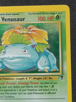 Pokemon TCG Venusaur 18/110 Legendary Collection Holo Rare Card Vintage WOTC LP - Image 4