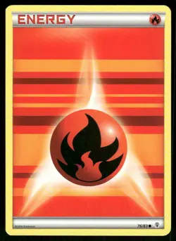 Fire Energy 76/83 Common Normal NM Pokemon Generations - Image 1