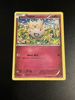 Togepi 9/12 McDonalds 2016 Collection Promo Card Holo - LP/MP - Pokemon TCG - Image 1
