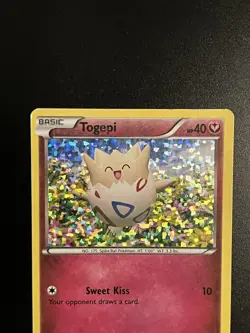 Togepi 9/12 McDonalds 2016 Collection Promo Card Holo - LP/MP - Pokemon TCG - Image 5