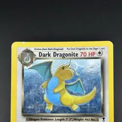 Pokemon Card TCG Dark Dragonite Holo Rare 5/110 WOTC Legendary Collection HP - Image 2