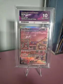 Mew EX 053 Ace 10 151 Ultra Premium Collection Card Pokemon Perfect Subgrades - Image 1